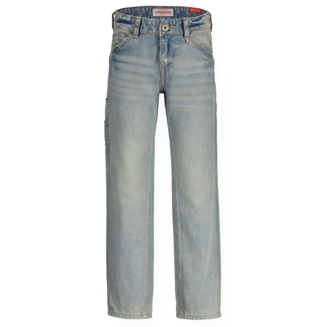 Vingino VINGINO AW24KBD42007-171 PEPPE CARPENTER TINTED MID CARPENTER STRAIGHT JEANS TINTED MID BLUE