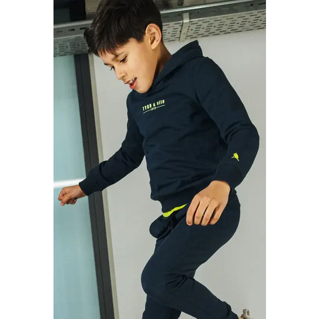 Tygo & Vito TYGO & VITO X409-6303-190 HOODIE HUGO NAVY
