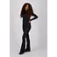 Raizzed RAIZZED R224KGN40008-944 FLARED PANTS RIAN DEEP BLACK