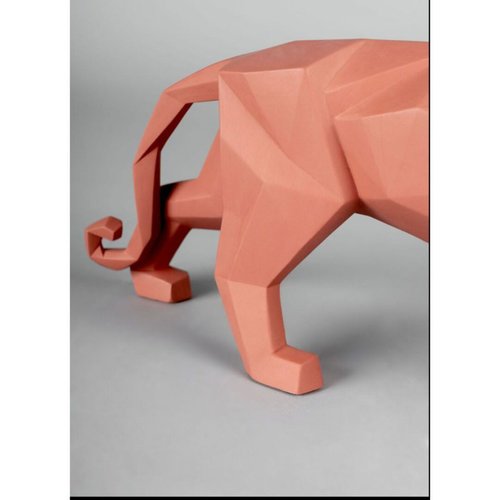 Lladró Panther Figurine.