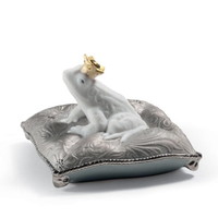 Enchanted Prince Frog Figurine.