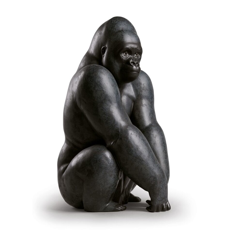 Lladró Gorilla Figurine