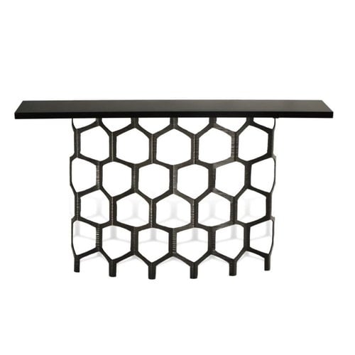 Porta Romana Honeycomb Console Table