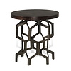 Honeycomb Side Table Bronzed