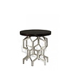 Honeycomb Side Table Decayed Silver
