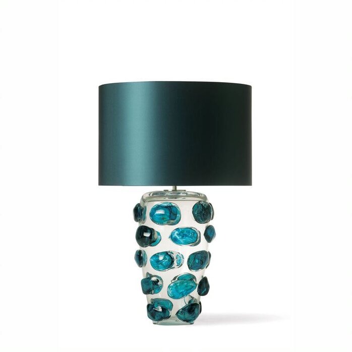 Porta Romana Blob Tablelamp - Turquoise - 42.5cm Porta Romana Blob Tablelamp - Turquoise - 42.5cm