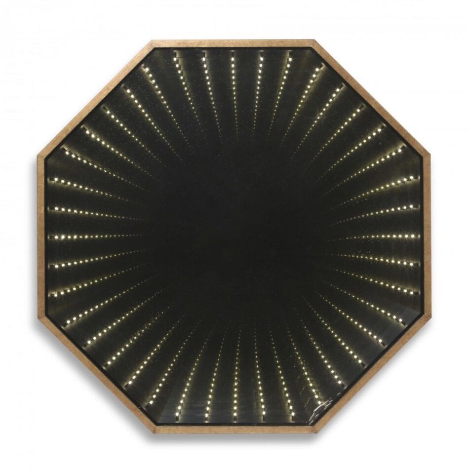 Porta Romana Infinity Mirror French Brass