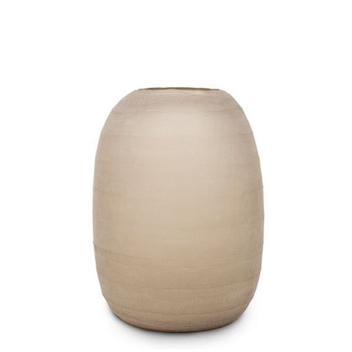 Guaxs Belly Enormous Vase - Smoke Grey