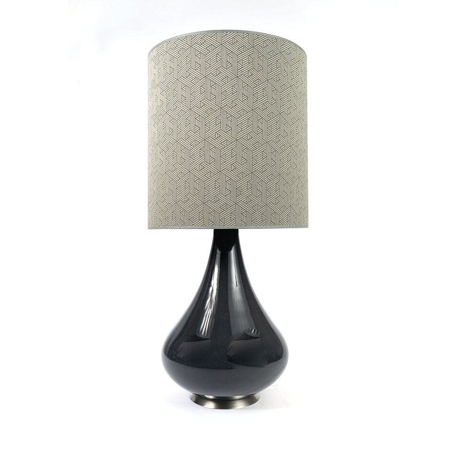 Hermès Fabrics Herman lamp Grey High Hermès Fabrics Herman lamp Grey High
