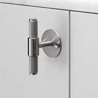 T-bar Meubelgreep op Plaat