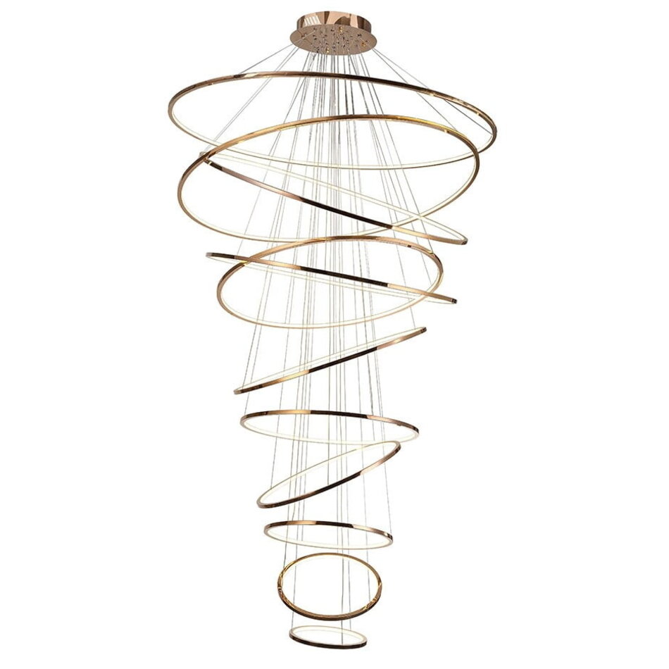 Maretti Lighting Luxury Ring Pendant 11L