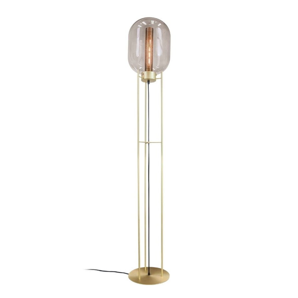 Maretti Lighting Rivington Glass Floor - Brass