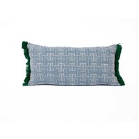 Panama Blue single - Green Raffle- 50CMx25CM