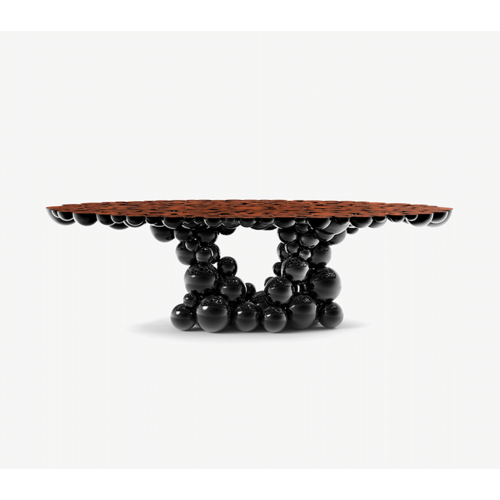 Boca do Lobo Newton Black Walnut Dining Table