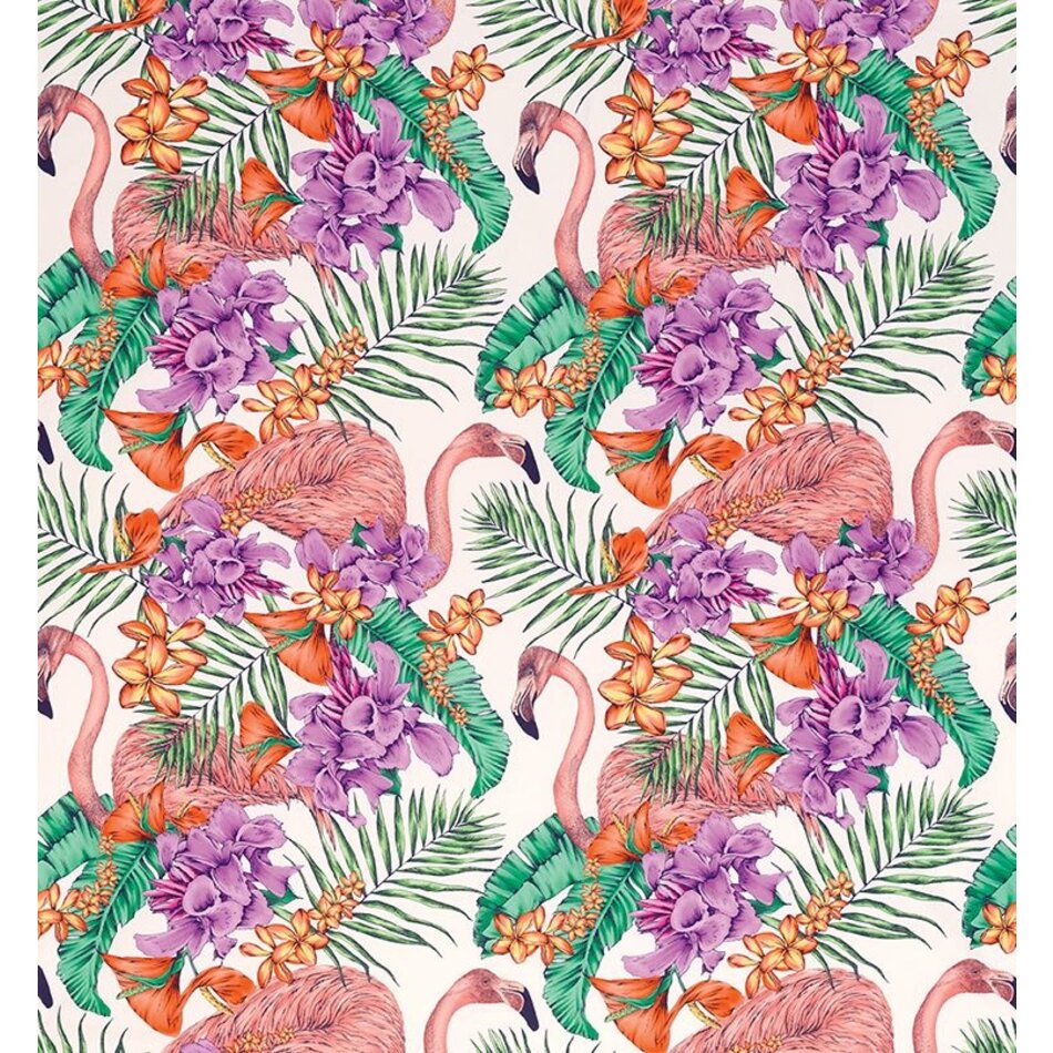 Matthew Williamson Flamingo Club Light Gray Multi