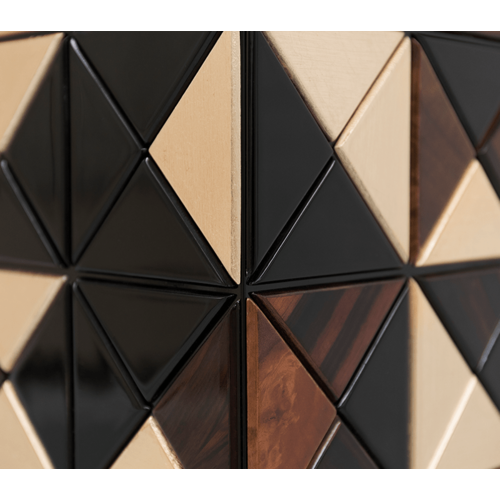 Boca do Lobo Pixel Walnut Cabinet