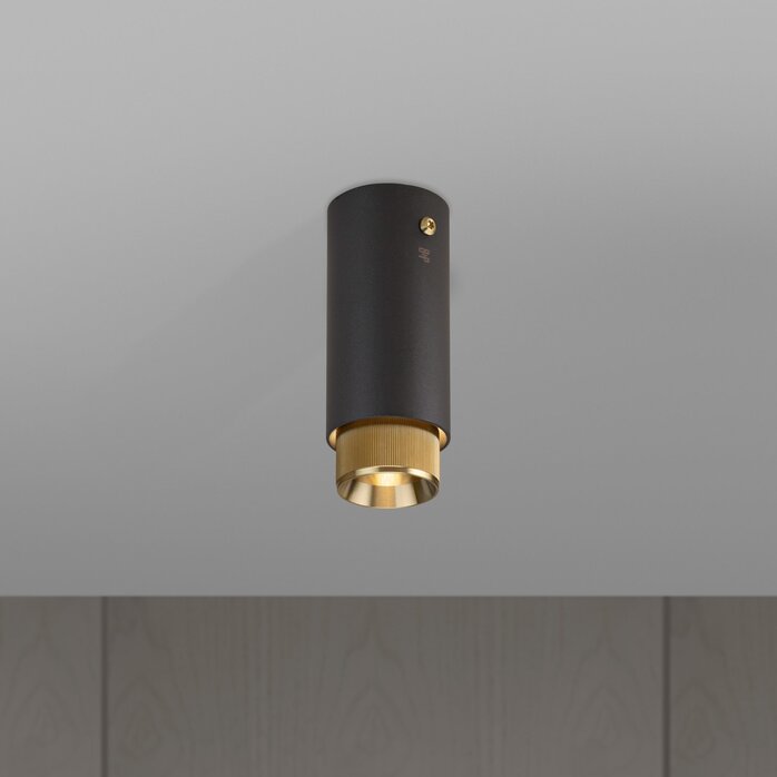 Buster and Punch Spotlight Exhaust Surface Graphite Brass