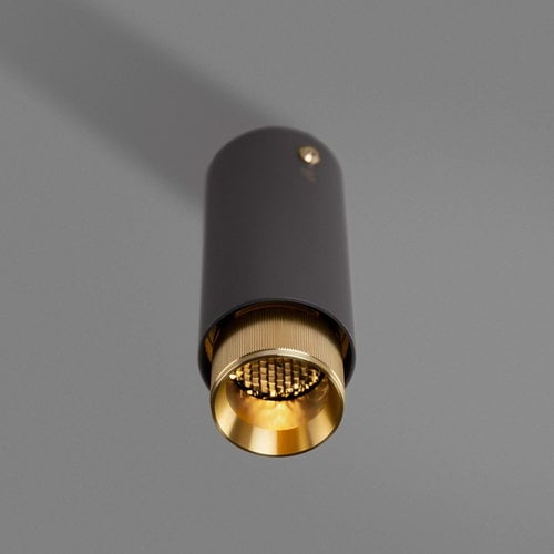 Buster and Punch Spotlight Exhaust Surface Graphite Brass