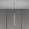 Hangende Spot Exhaust Pendant Stone Brass