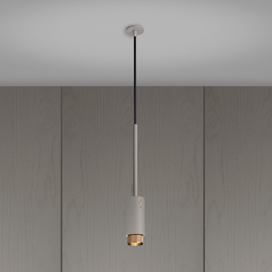 Buster and Punch Hangende Spot Exhaust Pendant Stone Brass