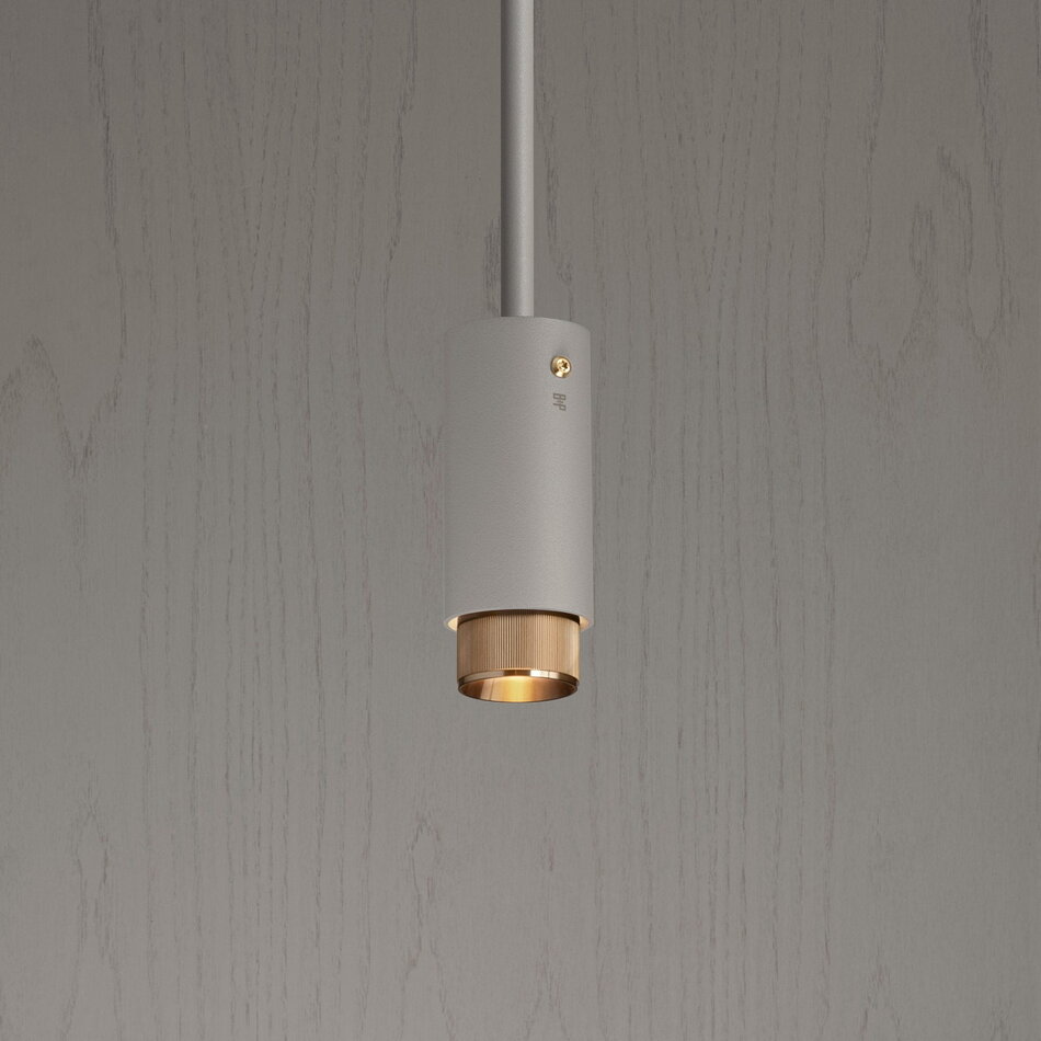 Buster and Punch Hangende Spot Exhaust Pendant Stone Brass