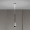 Hangende Spot Exhaust Pendant Stone Gun Metal