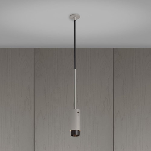 Buster and Punch Exhaust Pendant Stone Gun Metal