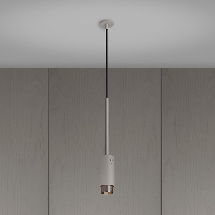 Buster and Punch Exhaust Pendant Stone Steel