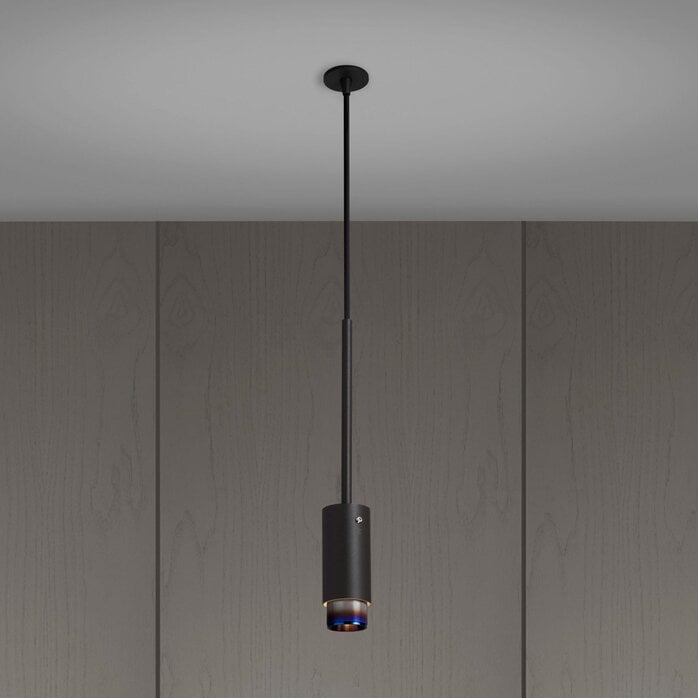 Buster and Punch Hangende Spot Exhaust Pendant Graphite Burnt Steel