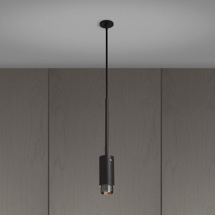 Buster and Punch Exhaust Pendant Graphite Steel