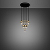 Led Heavy Metal Chandelier Classic