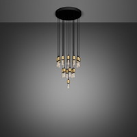 Led Heavy Metal Chandelier Classic