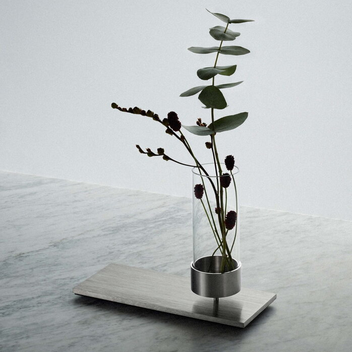 Buster and Punch Machined Vase Steel