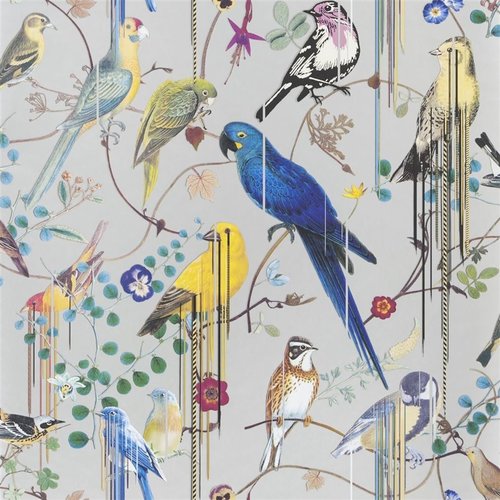 Christian Lacroix Birds Sinfonia Argent