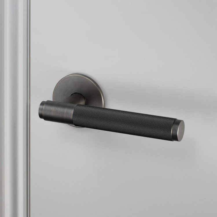 Buster and Punch Door Handle / Fixed / Single-Sided / Smoke Bronze