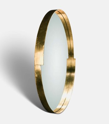 Rapture Harvey mirror round brass