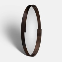 Harvey mirror round bronze