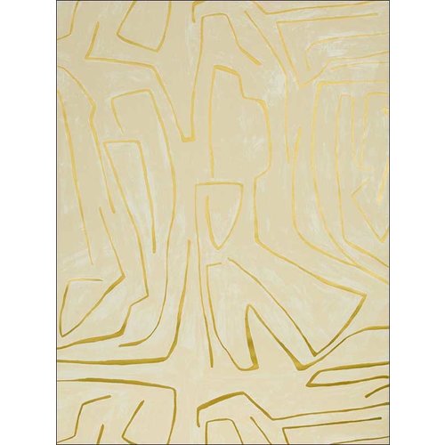 Kelly Wearstler Graffito ivory/gold