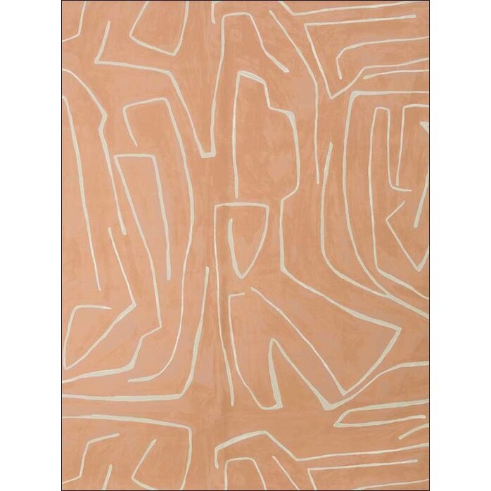 Kelly Wearstler Graffito salmon/cream