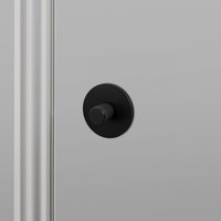 Draaiknopslot in Zwart met Linear Patroon