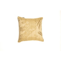 Tiger Silk Cushion Gold