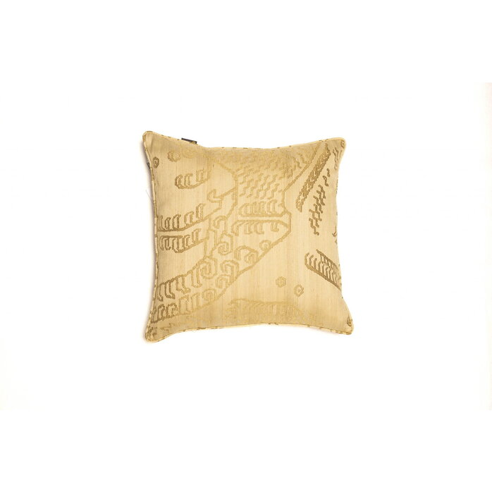 Proluca Design Tiger Silk Cushion Gold