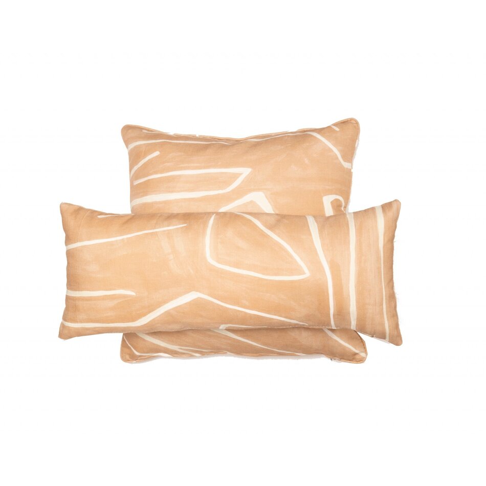 Kelly Wearstler Graffito Salmon Cushion