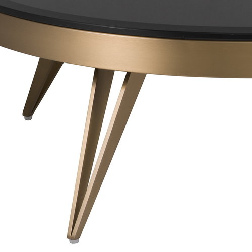 Eichholtz Coffee Table Rocco brushed brass finish