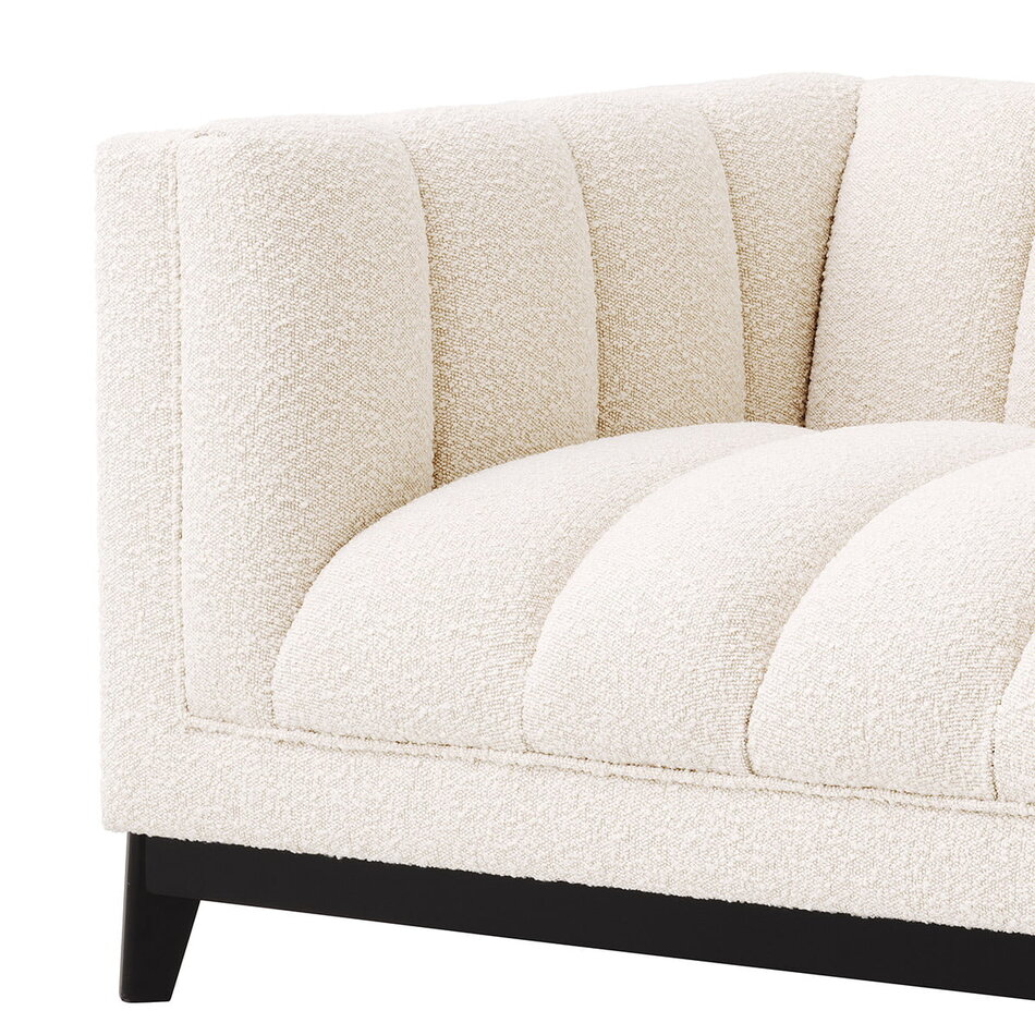 Eichholtz Lounge Sofa Ditmar left bouclé cream