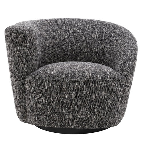 Eichholtz Swivel Chair Colin left cambon black