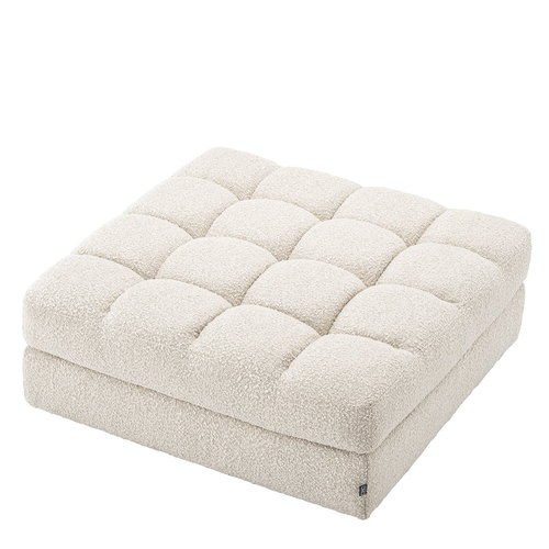 Eichholtz Sofa Dean bouclé cream - Ottoman