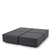 Coffee Table Puro set of 4 charcoal grey oak ven