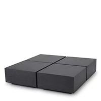 Coffee Table Puro set of 4 charcoal grey oak ven