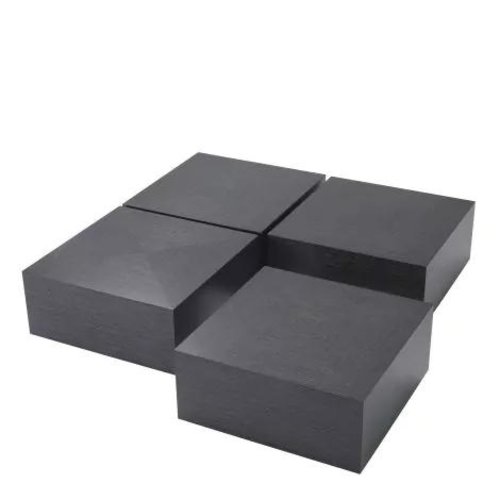 Eichholtz Coffee Table Puro set of 4 charcoal gray oak ven